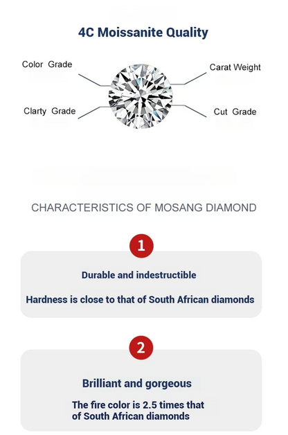 EMKOSUNG 18K Gold  Plated  Light Luxury  Moissanite Initial Letter  Necklaces for Women